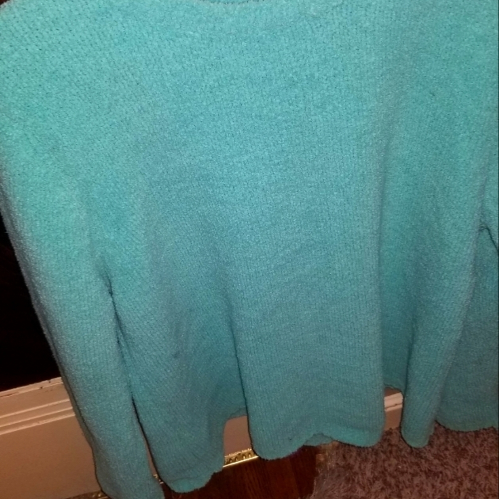 aqua coors sweater size 2x